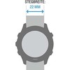 Garmin Forerunner 265S laikrodžio apyrankė, rožinė, 18 mm