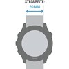 Garmin QuickFit 20 mm greitai atsegamas dirželis, Rausvos spalvos