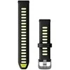 Garmin Forerunner 265S laikrodžio apyrankė, juoda/geltona, 18 mm