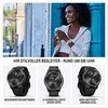 Išmanusis laikrodis Garmin vívomove® Trend, Persikinės aukso spalvos nerūdijančiojo plieno apvadas su dramblio kaulo spalvos korpusu ir silikoniniu dirželiu