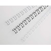 GBC WIRE BINS 21L A4 10MM Sidabrinis PACK 100 VNT.