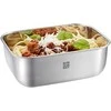Stačiakampis plieno indas 2,6 l Gefu Provido G-12776