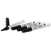 Genie GIE P- Marker Rund- Spitze Metallic schw. 4 Stk.