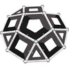 Geomag Panels Juodas&Baltas 68 pcs neodimio magnetinis žaislas 68 vnt Multi spalvos