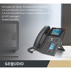 Telefonas GEQUDIO GX5+ Rinkinys telefonu IP su adapteriu