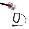 KONSTRUKCIJOS STRUKTŪROS RJ-Compact kabelis. susitikti su Yealink, Snom, Avaya, Grandstream
