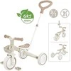 GLOBBER mokomasis triratukas Learning Trike, 3in1 Plus, pistacinis, 738-109