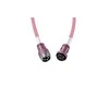 Glorious Coiled Cable susuktas klaviatūros laidas Prism Rožinė, USB-C į USB-A – 1,37m, rožinės spalvos