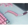 Glorious Coiled Cable susuktas klaviatūros laidas Prism Rožinė, USB-C į USB-A – 1,37m, rožinės spalvos