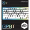 Klaviatūra Glorious PC Gaming Race GPBT Keycaps - Arctic Baltas, 114 vnt. ANSI