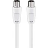 Goobay Kabelis MicroConnect Antena 5m balta (COAX050W)
