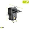 Premiumcord Goobay Universalus maitinimo adapteris 230V/3-12V DC 600mA