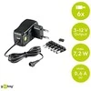 Premiumcord Goobay Universalus maitinimo adapteris 230V/3-12V DC 600mA