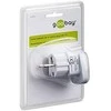 Goobay TECHLY 942709 Techly Maitinimo kištuko adapteris UK/EU 13A, UK/BS - CEE 7/7 baltas