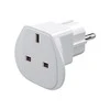 Goobay TECHLY 942709 Techly Maitinimo kištuko adapteris UK/EU 13A, UK/BS - CEE 7/7 baltas