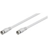 Goobay SAT antenos kabelis (80 dB), 2x ekranuotas 50739 5 m