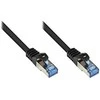 RNS® jungiamasis kabelis su apsauga nuo fiksavimo, Cat. 6, S/FTP, PiMF, PVC, 250MHz, juodas, 3m, Good Connections (8060-030S)