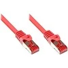 Good Connections Geras ryšys Geras ryšys RNS® Komutacinis kabelis su apsauga nuo įspraudimo, Cat. 6, S / FTP, PiMF, PVC, 250MHz, Raudona, 0.5m, geras ryšys (8060-005R)