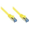 GoodConnections Geri ryšiai Geri ryšiai Patchkabel Kat. 6a S/FTP, PiMF halogenfrei 500MHz gelb 3m