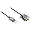 GoodConnections Good Connections Anschlusskabel 3m DisplayPort zu DVI-D juodas