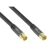GoodConnections Good Connections Antennenkabel SmartFLEX 1m IEC St. zu Koax Bu. >120dB juodas