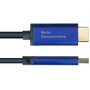 AV adapteris Alcasa Alcasa 4860-SF050B Kabelio adapteris 5m DisplayPort HDMI Mėlynas