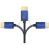Kabelis Alcasa Alcasa 4521-SF020B HDMI kabelis 2m HDMI A tipo (standartinis) mėlynas