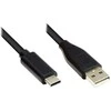 Good Connections Kabelis USB Alcasa USB-A - USB-C 2 m Juodas (GC-M0118)
