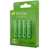 GP Battery GP baterija GP – ReCyko NiMH 210AAHCE įkraunamos baterijos, 4 pakuotės