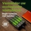 GP Baterija GP ReCyko M451/270 4 prievadų USB įkroviklis, įskaitant. 4xAA NiMh 2600mAh