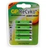 GP Baterija GP Baterija (AAA) Įkraunama RECYKO+ Pro NIMH R03, GPRHCH83B205, (4 baterijos / lizdinė plokštelė), 800 mAh