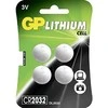 GP Baterija GP sagos elementas ličio CR2032, 3V, 4 lizdinė plokštelė