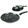 King Hoff Keptuvė Kinghoff kiaušinių keptuvė, aliuminis, juodas marmuras, skersmuo 24 cm
