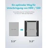 Graugear GRAUGEAR Konverter M.2 NGFF SSD/HDD 2,5" auf 3,5'' SATA