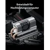 Graugear M.2 disko radiatorius su ventiliatoriumi (G- M2HP04- F)