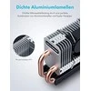 Graugear M.2 disko radiatorius su ventiliatoriumi (G- M2HP04- F)