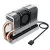 Graugear M.2 disko radiatorius su ventiliatoriumi (G- M2HP04- F)