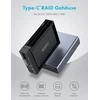 GRAUGEAR išorinis RAID korpusas 2x2,5" HDD / SSD USB 3.2 mažmeninė prekyba
