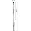 Bosch SDS-plus-7X grąžtas 6x100x165mm, 10 vnt.