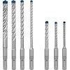 Bosch „EXPERT SDS plus-7X“ smūginių grąžtų rinkinys 5/6/6/8/8/10/12 mm 7 vnt. (2608900195)