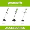 Pjovimo galvutė Greenworks ATR-2HEAD2-GW