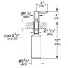 Dozatorius GROHE Cosmopolitan 40535DC0 nerūdyjantis plienas