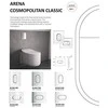WC klavišas Grohe, Arena Cosmopolitan, baltas