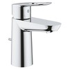 Grohe BauLoop S praustuvo maišytuvas su dugno vožtuvu (plastik), chromas