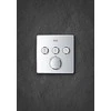 Virštinkinė dalis dušo maišytuvui Grohe, SmartControl kvadratinė, 3 valdikliai