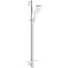 Rankinio dušo komplektas GROHE RAINSHOWER SMARTACTIVE 130 CUBE, 26587LS0, moon baltas