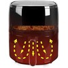 Emerio karšto oro gruzdintuvė 5 l, 1500 W su apžvalgos langeliu AF-129329.3