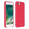 Guess GUHCI8LSGLRE iPhone 7/8/SE 2020/SE 2022 raudonas/raudonas kietas silikoninis dėklas