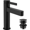 Hansgrohe Maišytuvas praustuvui HG Finoris 76023670 juodas kilimėlis