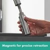 Hansgrohe Focus 240 virtuvinis maišytuvas su ištraukiamu snapu, chromas